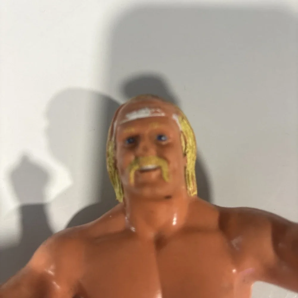 intage 1984 LJN WWF Hulk Hogan Action Figure Series 1 Wrestling Superstars 8